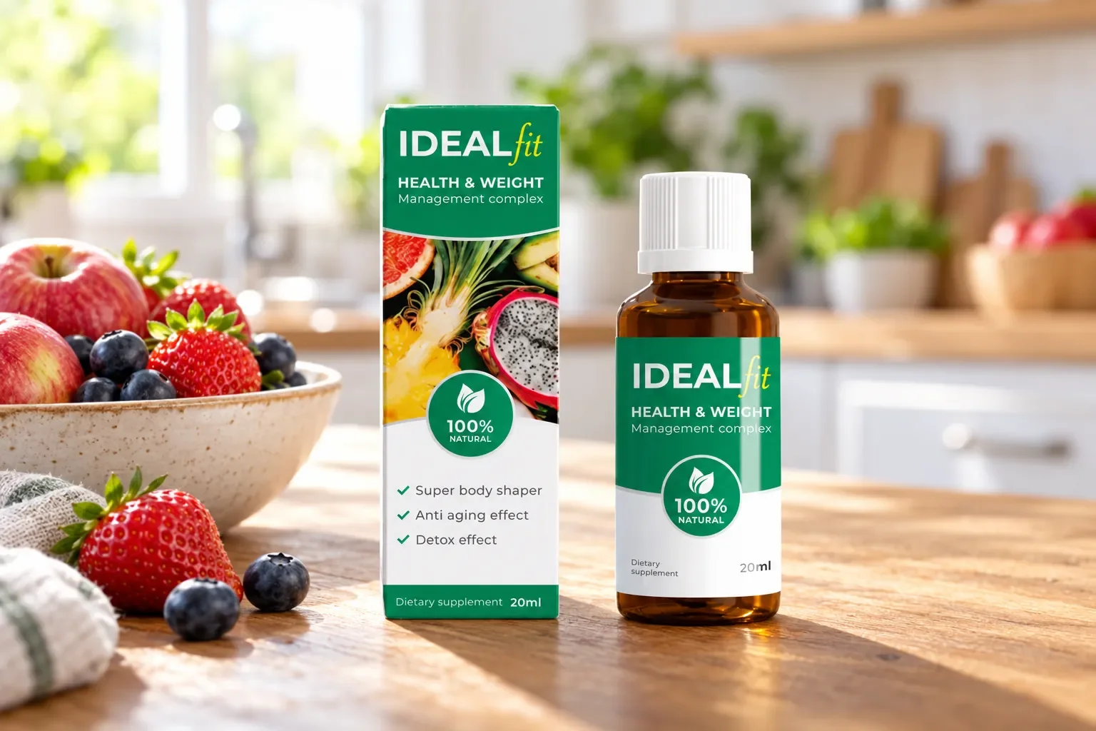 IdealFit — le produit au quotidien