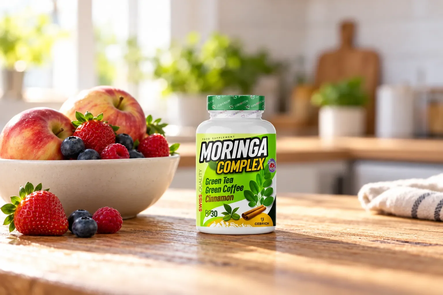 Moringa Complex — le produit au quotidien