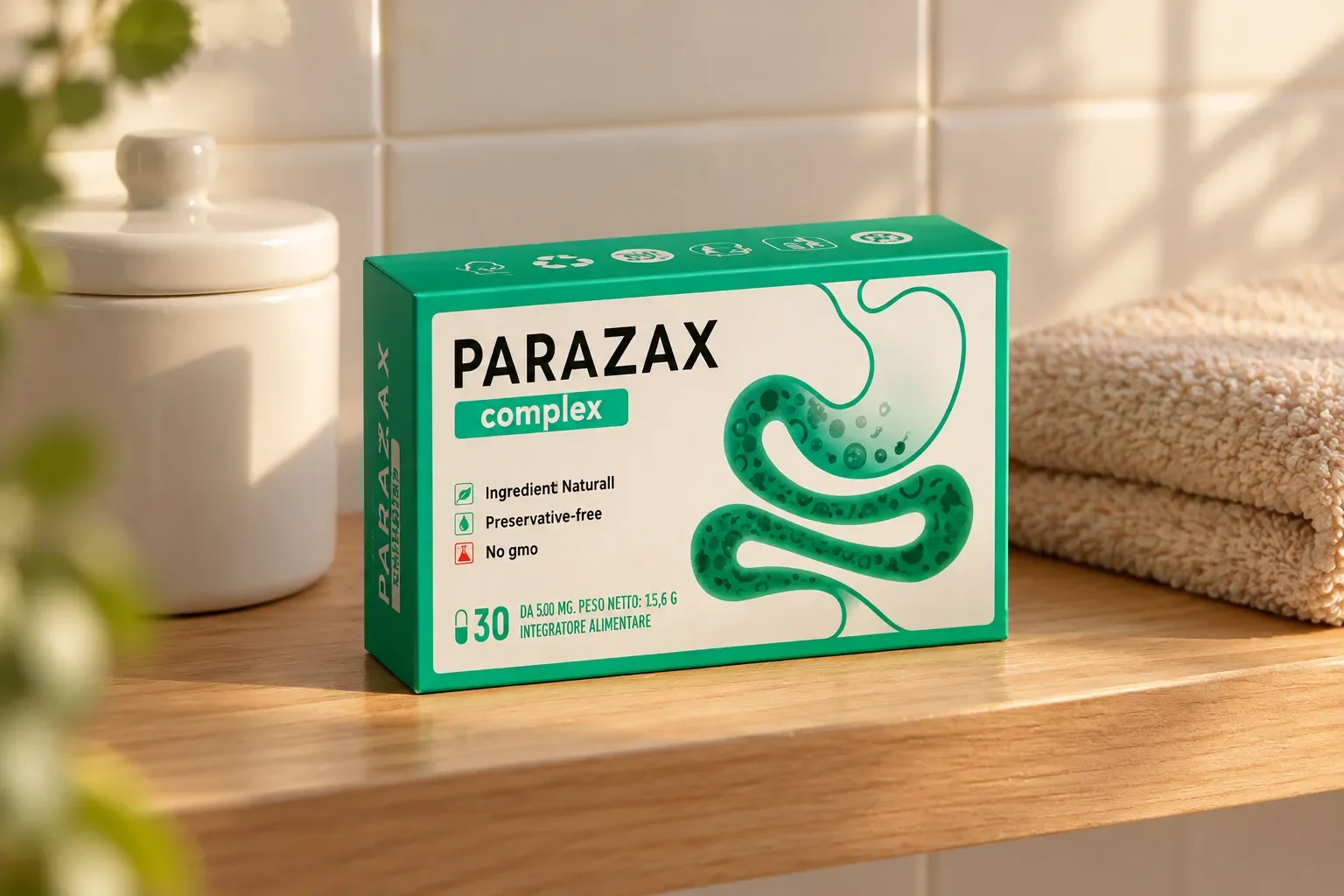 Parazax Complex — le produit au quotidien